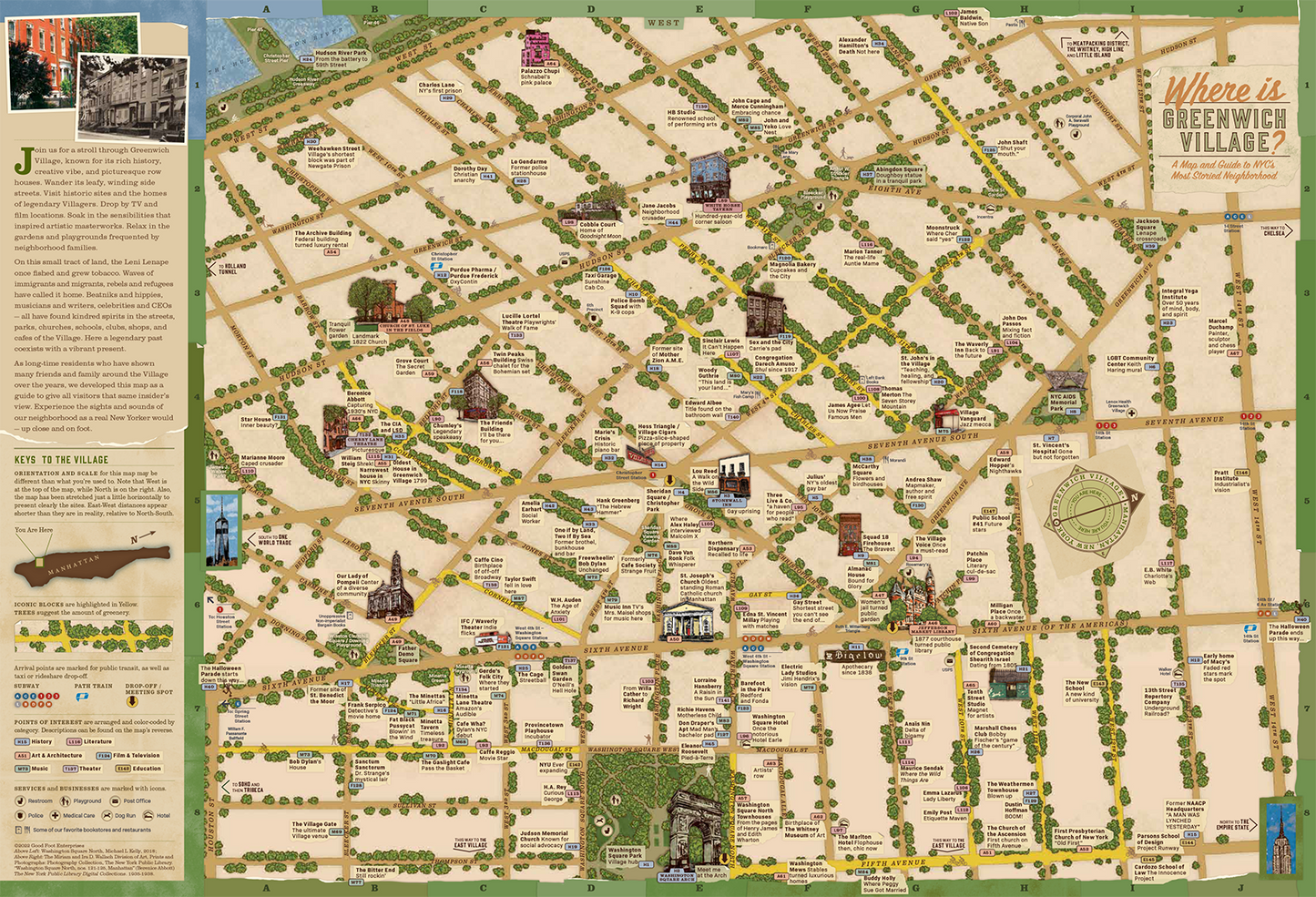 Where is Greenwich Village? A Map and Guide to NYC's Most Storied Neighborhood